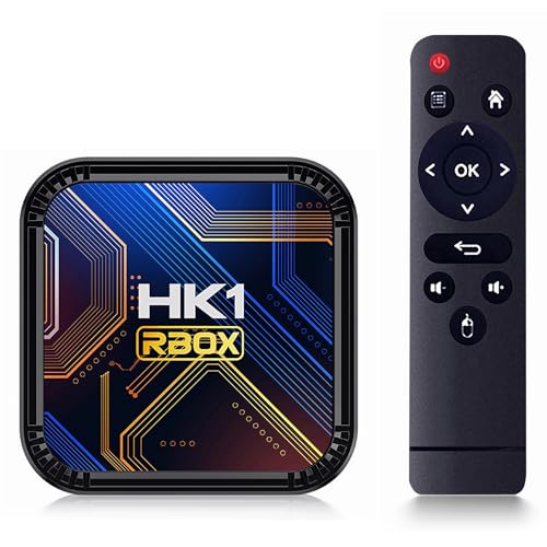 Android Box, Android 13.0 TV Box with 3D 8K 4GB RAM 64GB ROM RK3528 Quad-Core ARM Cortex A53 Mali-450, Builtin 2.4GHz/5.0GHz Dual WiFi Bluetooth 4.0, Support H.265 Ultra HD/HDMI 2.0/USB 3.0 Smart Box