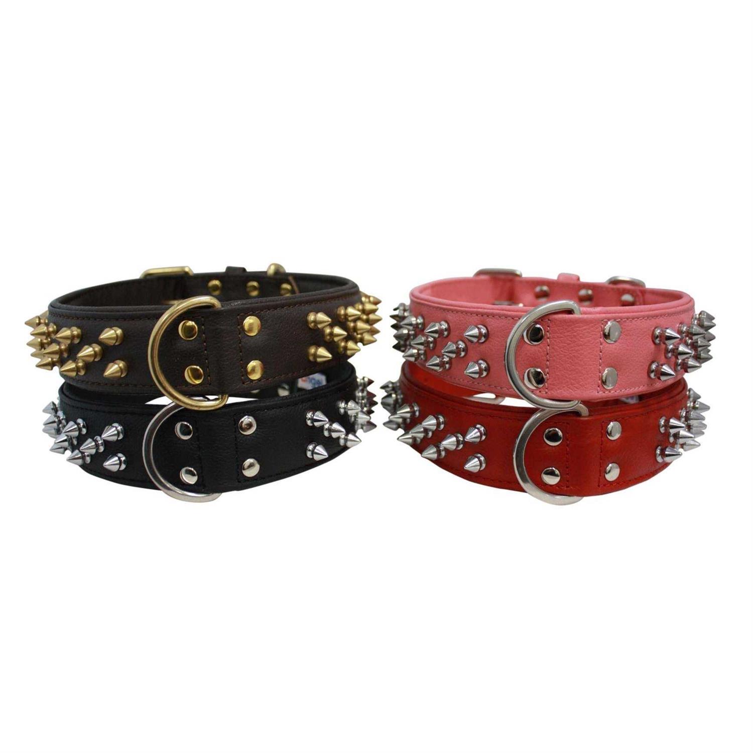 Amsterdam Dog Collar Spiked - Pet Supplies online store