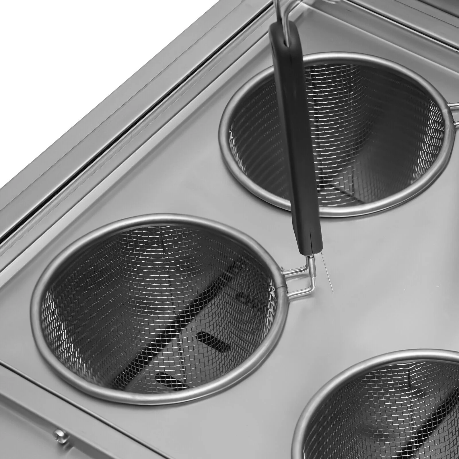 6 Basket Commercial Propane Gas Noodle Pasta Desktop Cooker Ramen Cooker