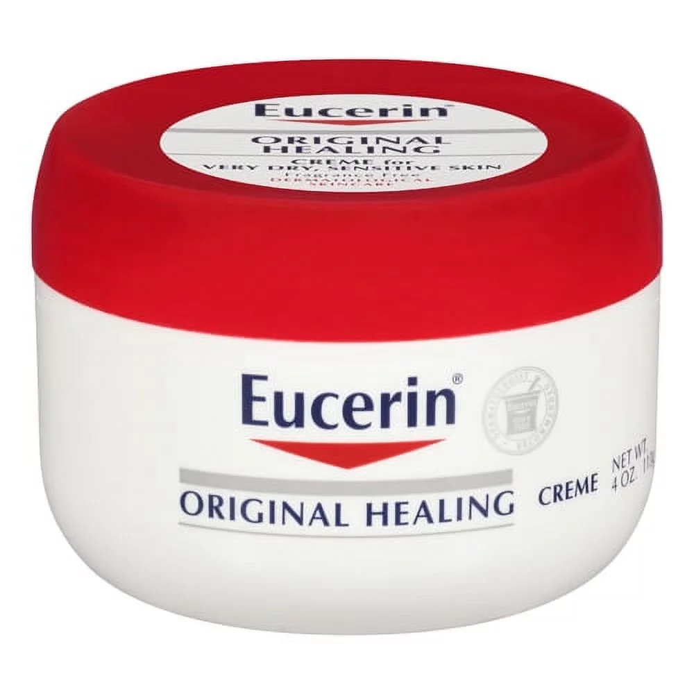 Eucerin Dry Skin Therapy Moisturizing Creme, Original - 4 Oz, 2 Pack