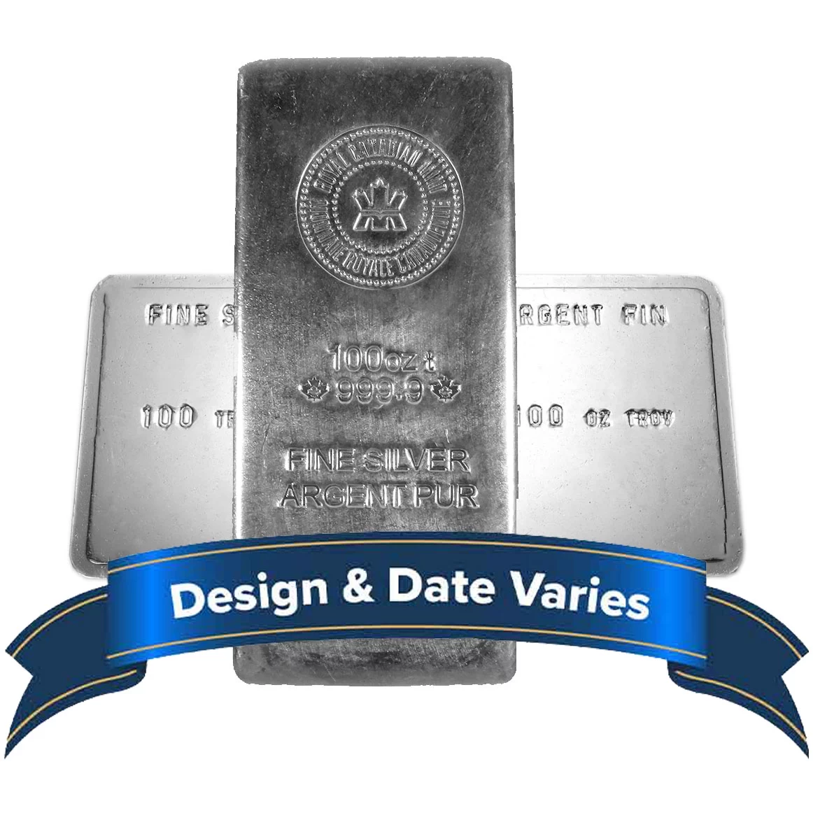 100 oz Royal Canadian Mint RCM Silver Bar .9999 Fine Secondary Market