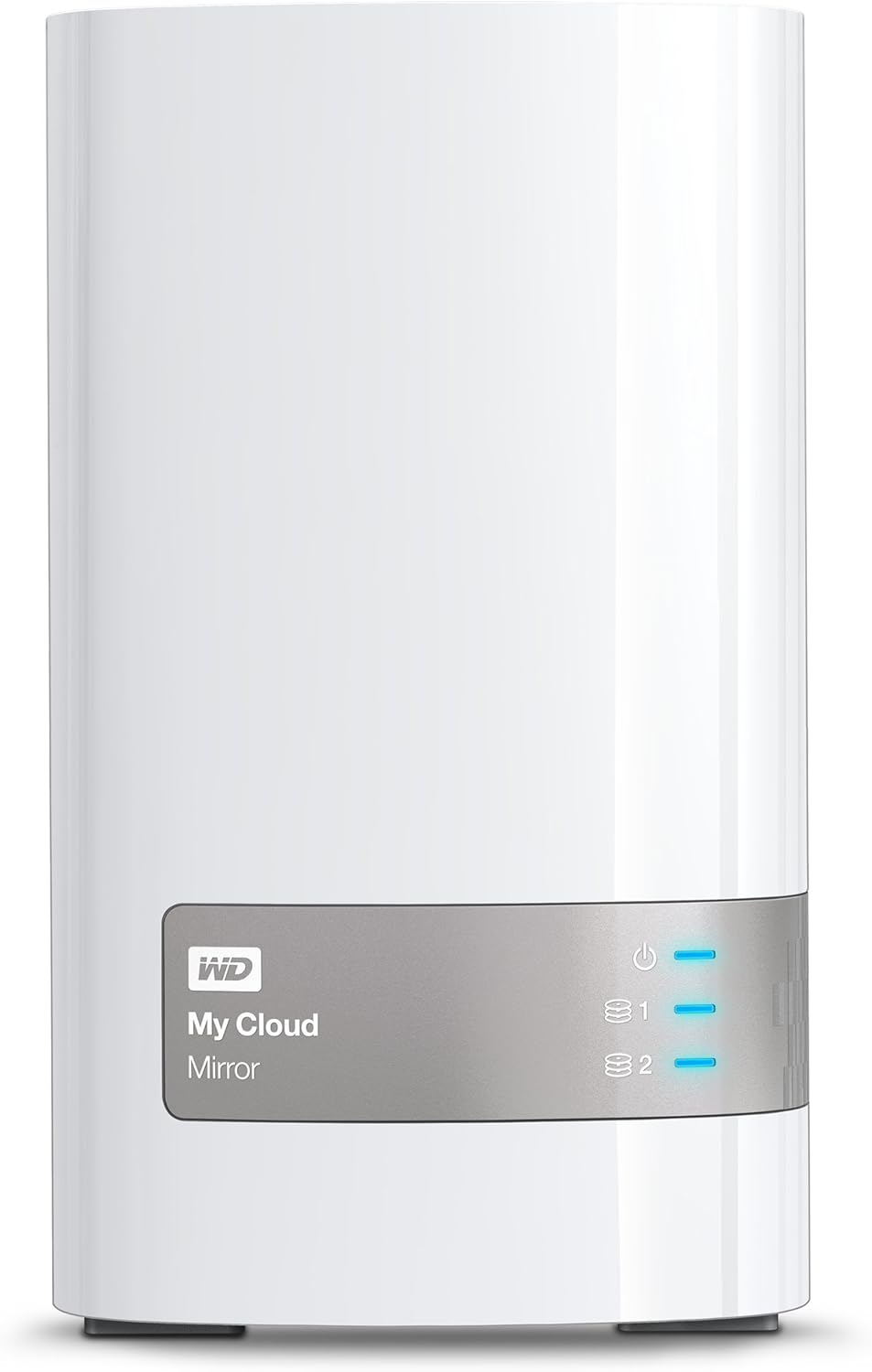 WD 2TB My Cloud Personal Network Attached Storage - NAS - WDBCTL0020HWT-NESN,White