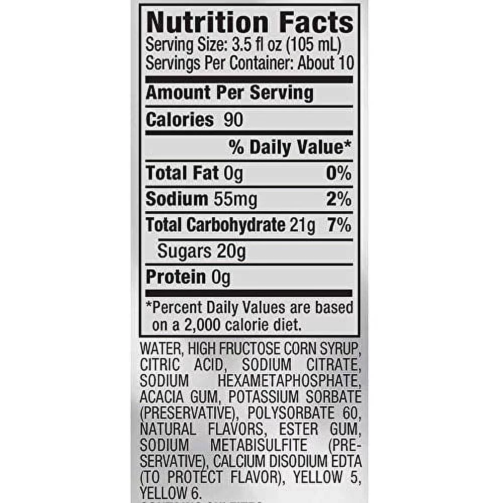 (Price/Case)Mr & Mrs T'S Sweet & Sour Mix 1 Liter Per Bottle - 6 Per Case