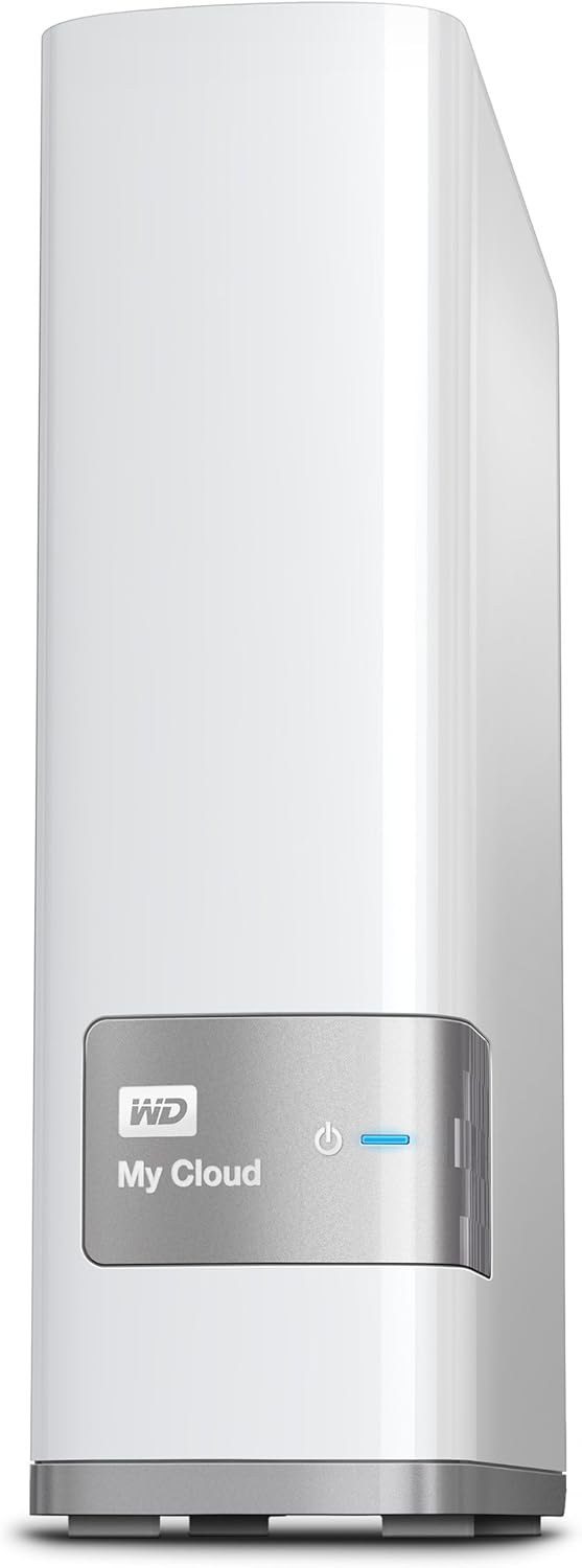 WD 2TB My Cloud Personal Network Attached Storage - NAS - WDBCTL0020HWT-NESN,White
