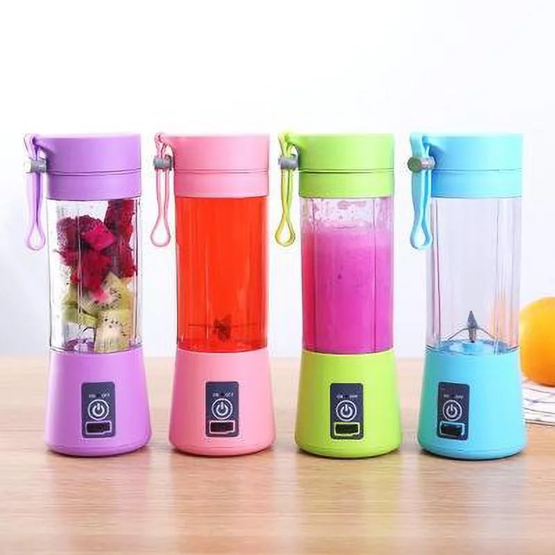 Personal Mixer Fruit Ice Crushing Rechargeable USB, Mini Blender for Smoothie, Fruit Juice, Milk Shake