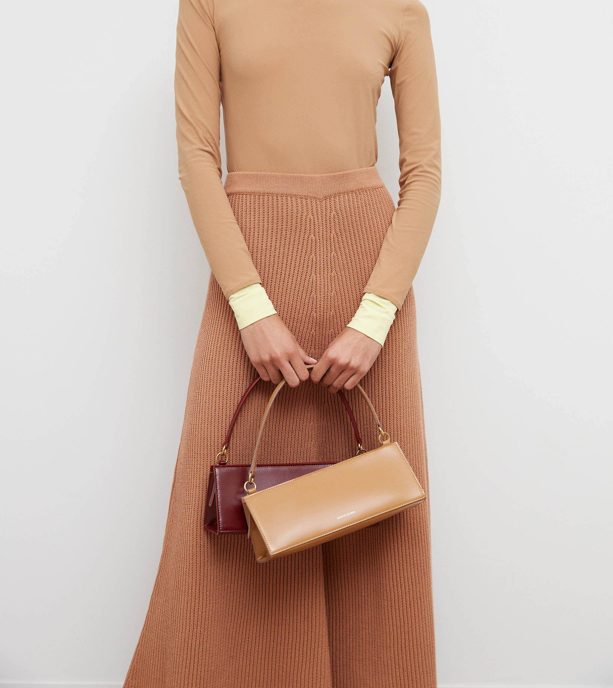 Mansur Gavriel Pencil Bag - Caramel