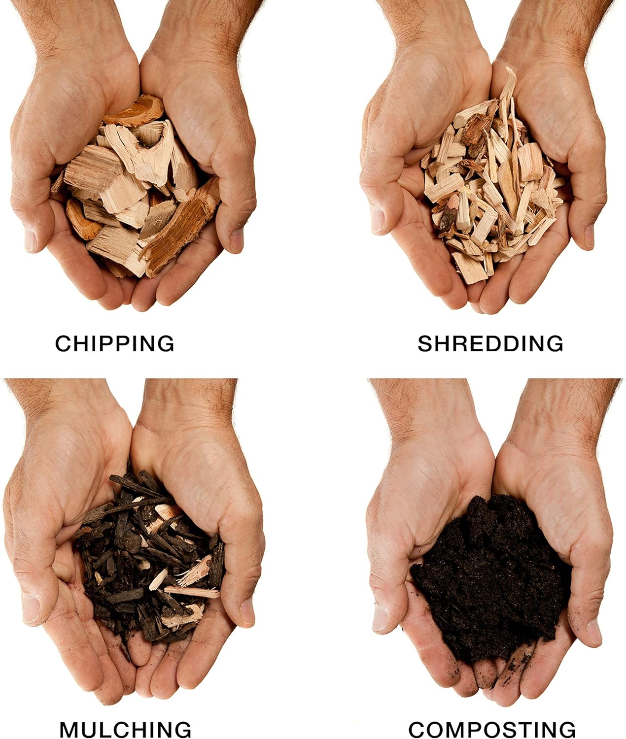 Sun Joe CJ601E Electric Wood Chipper/Shredder, 14-Amp, 16:1 Reduction, Green