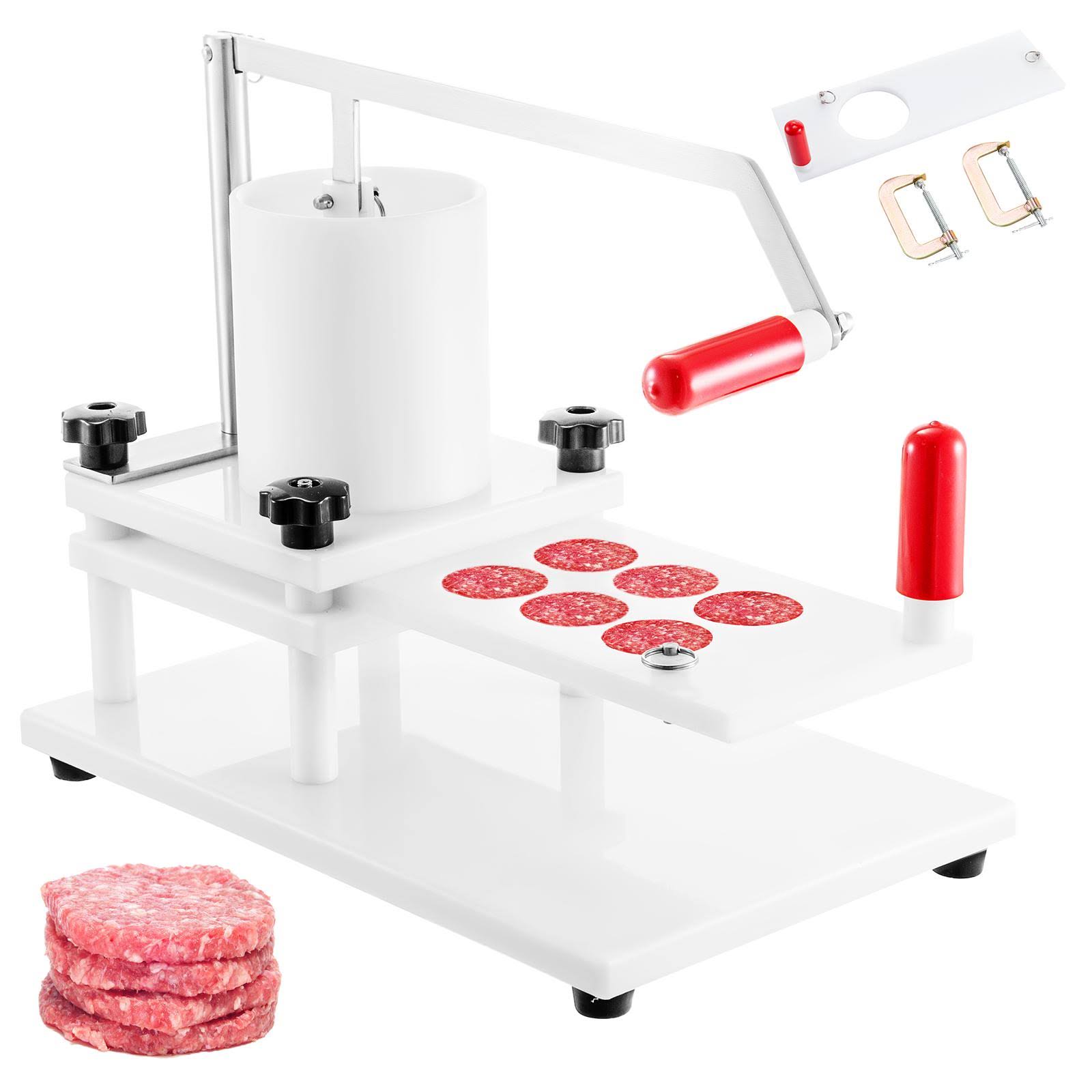 Vevor Commercial Burger Press Commercial Hamburger Patty Maker with Replaceable Mold