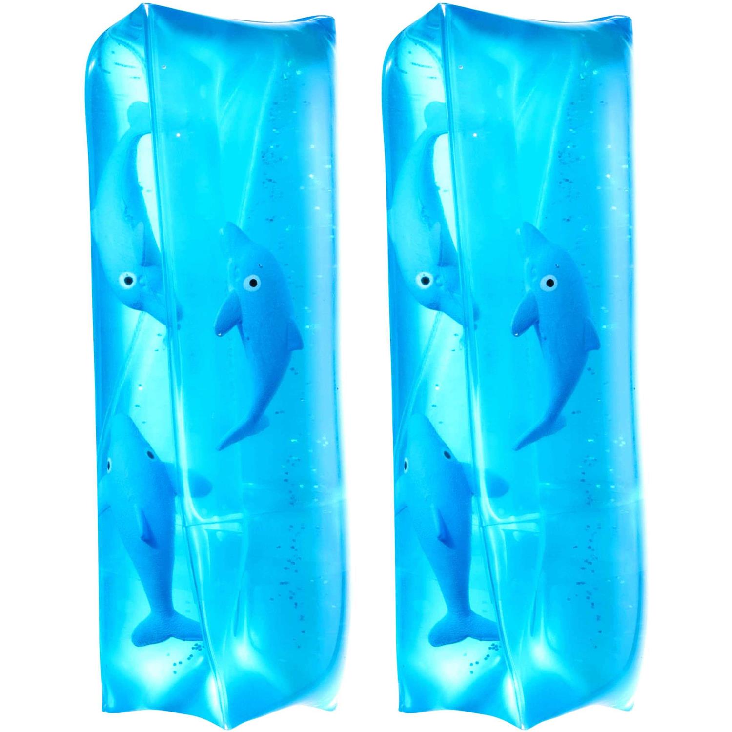 Bedwina Dolphin Water Wiggler Toy 4.75-Inch Water Snake Sensory Fidget Toys & Slippery Water Tube for Birthday Party Favor or Game - Sports Supplies Online Store
