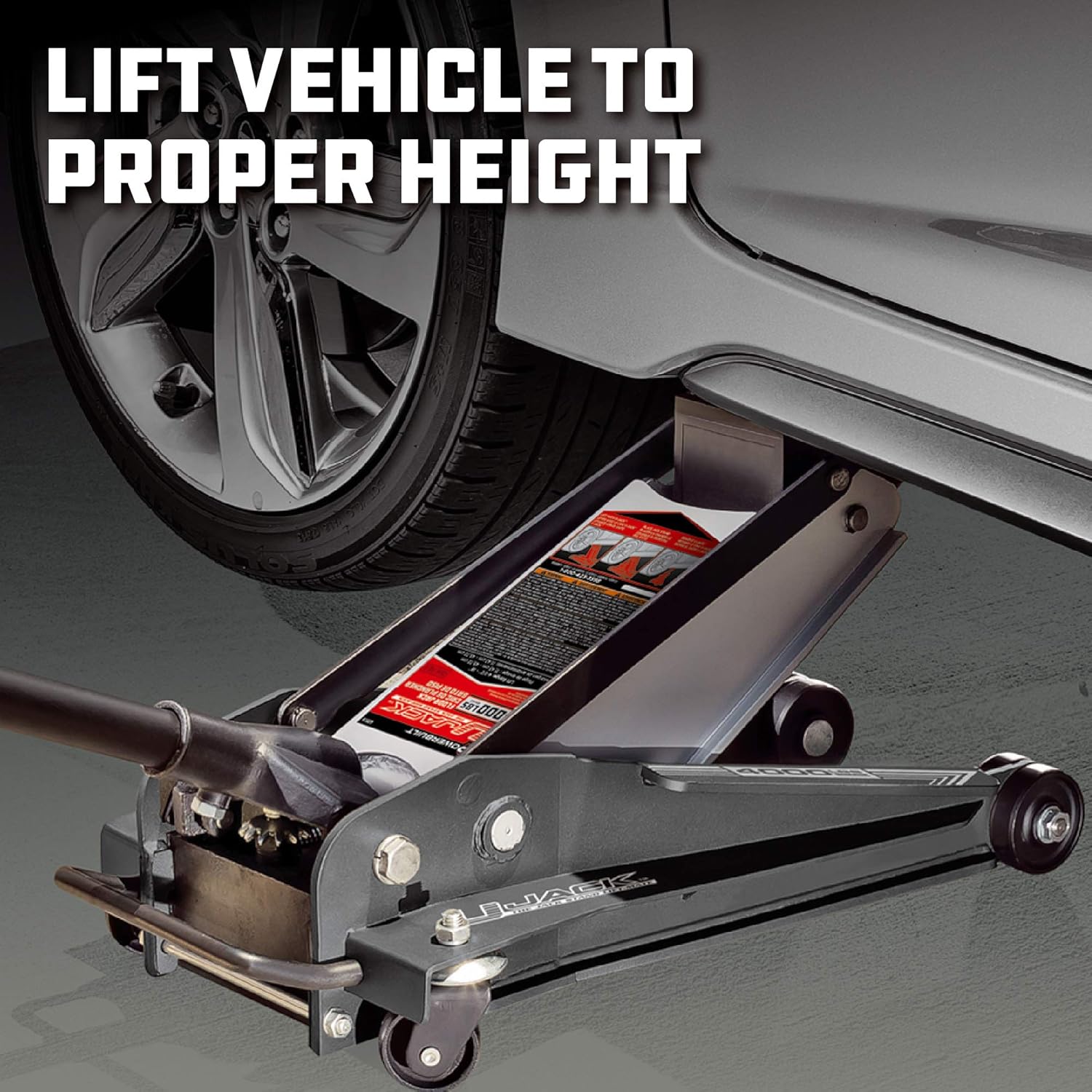 Powerbuilt 620516 2 Ton, U 4000 lbs UJack Garage Jack