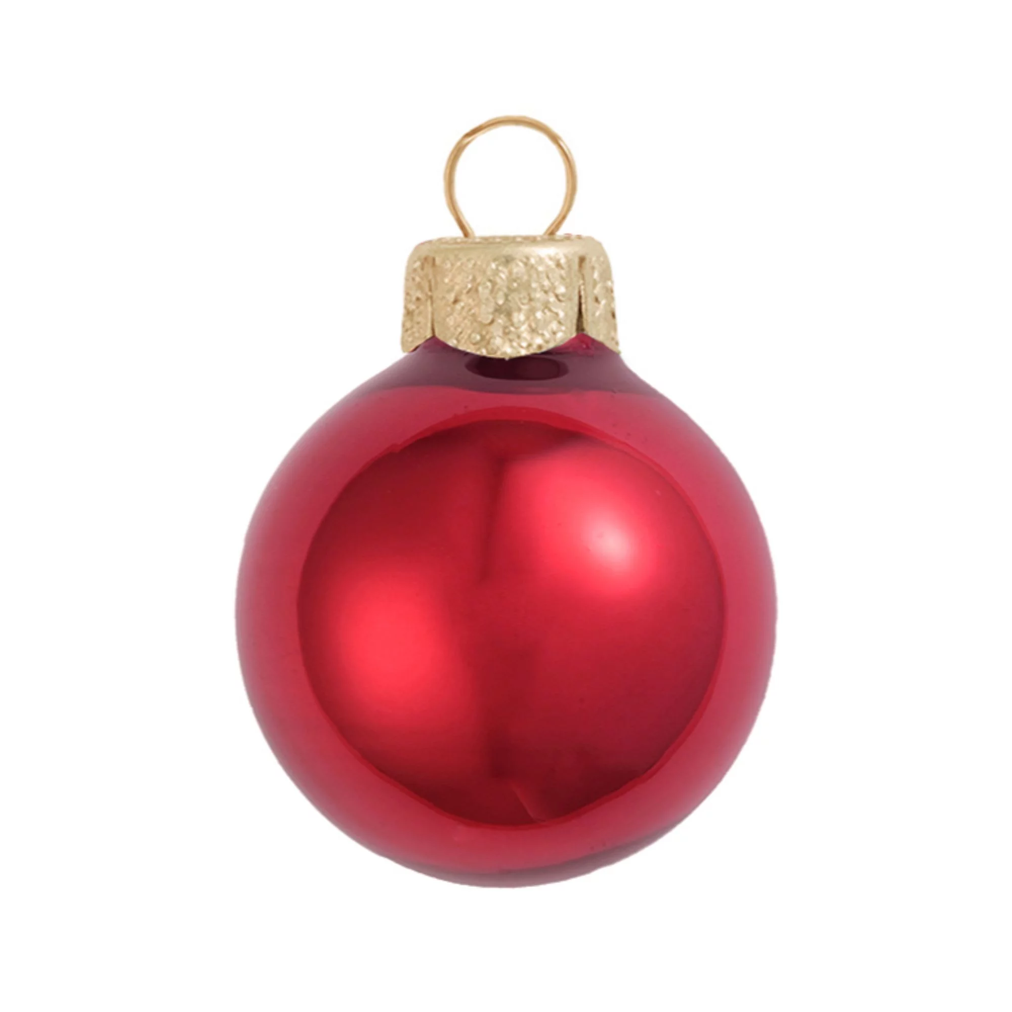 Whitehurst Pearl Finish Glass Christmas Ball Ornaments - 2