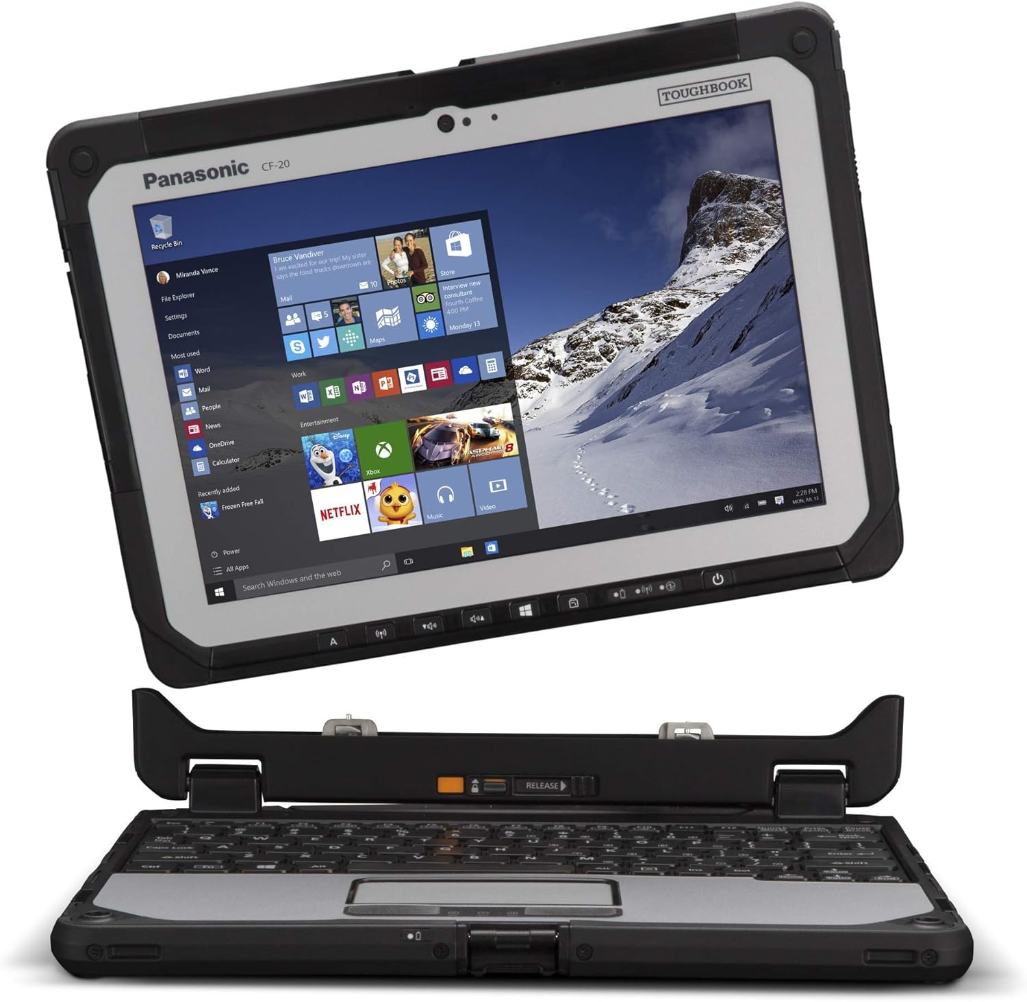 Panasonic Toughbook CF-20, 10.1