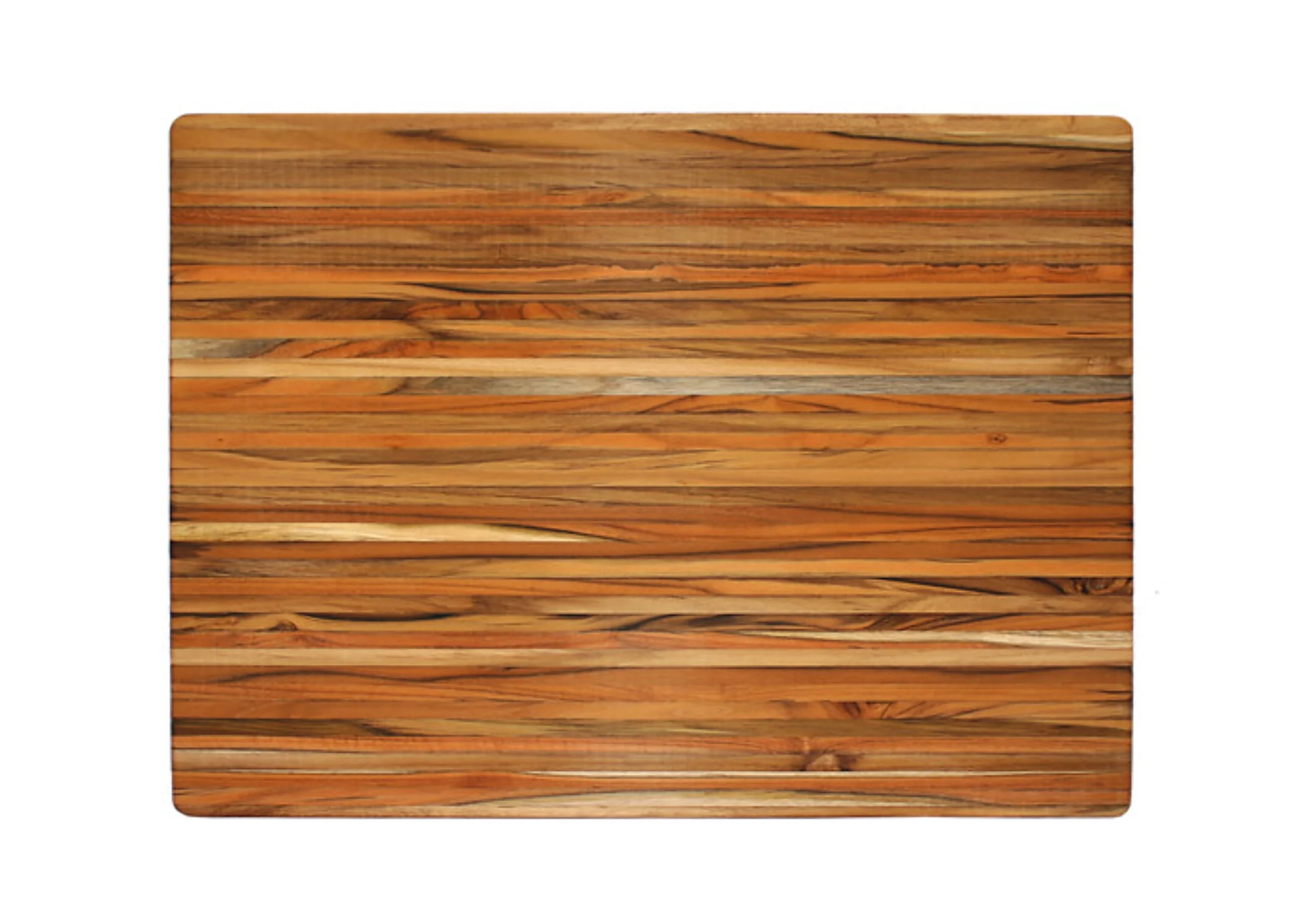 TeakHaus Edge Grain Carving Board w/Hand Grip (Rectangle) | 24