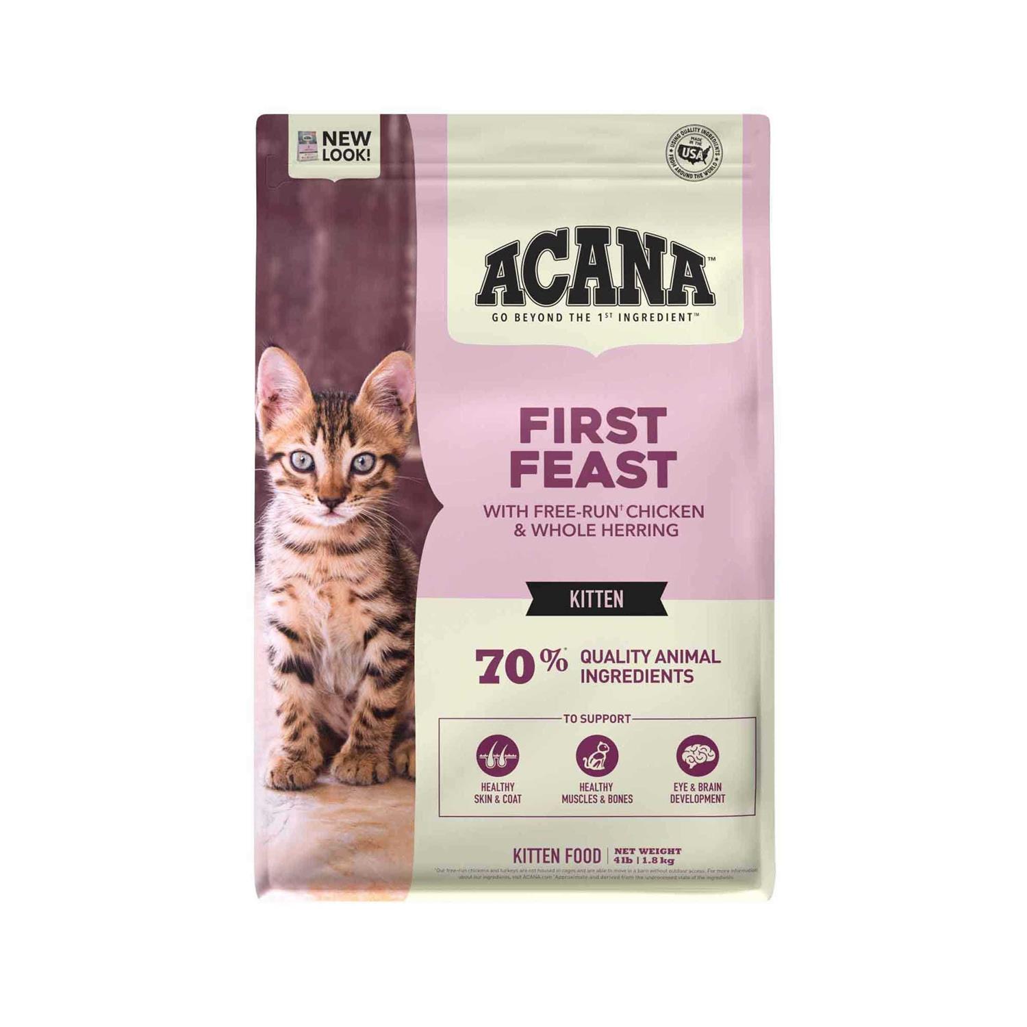 Acana First Feast Dry Cat Food - Pet Supplies online store