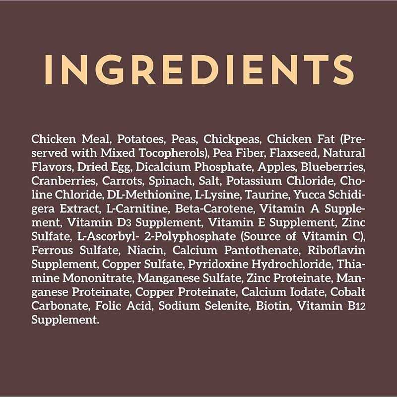 Wholesomes Chicken Meal & Chickpeas Grain Free Dry Dog Food - Pet Supplies online store