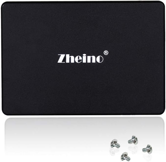 Zheino SSD 512GB C3 2.5 Inch SATA III 3D Nand Internal Solid State Drive (7mm) for Notebook Desktop PC Pack of 2