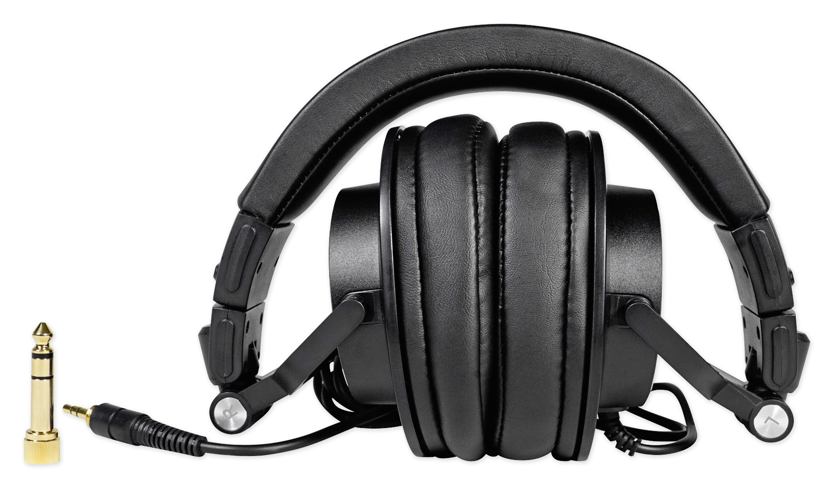 4-Person Podcast Podcasting w/Soundcraft Mixer+Presonus Headphones/Amp+Stands