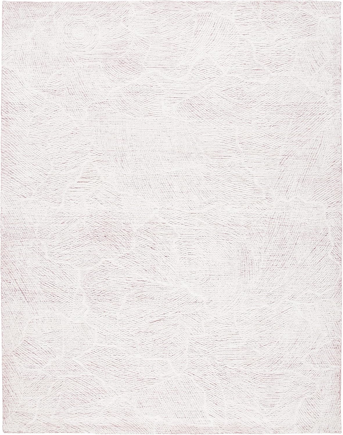 SAFAVIEH Metro Collection Area Rug - 10' x 14', Pink & Ivory, Handmade Wool, Ideal for High Traffic Areas in Living Room, Bedroom (MET999U)