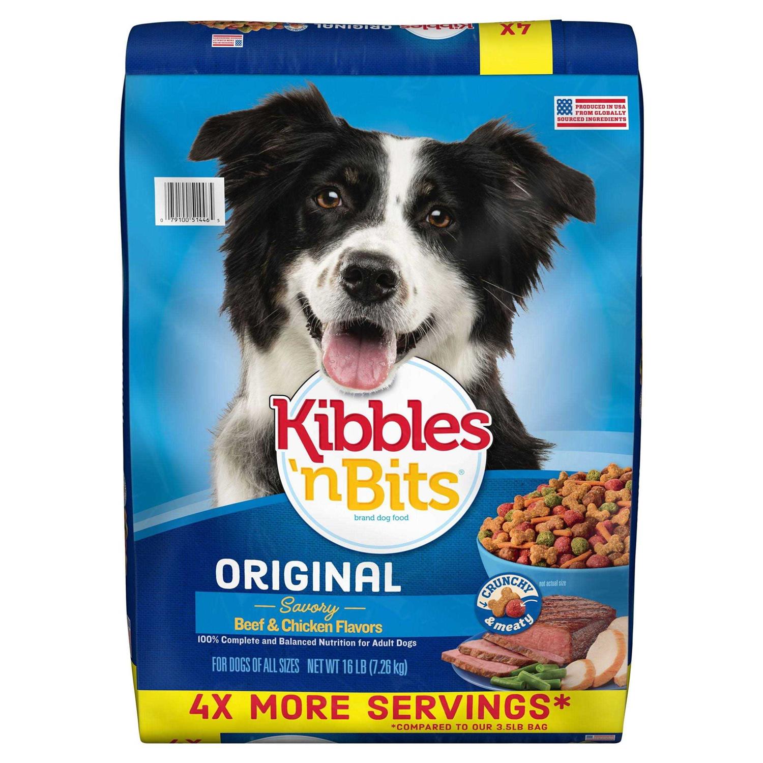 Kibbles 'n Bits Original Beef & Chicken Dry Dog Food - Pet Supplies online store