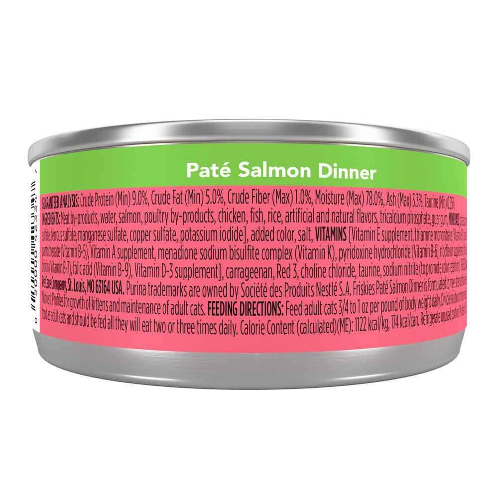 Friskies Pate Wet Salmon Dinner Cat Food - Pet Supplies online store