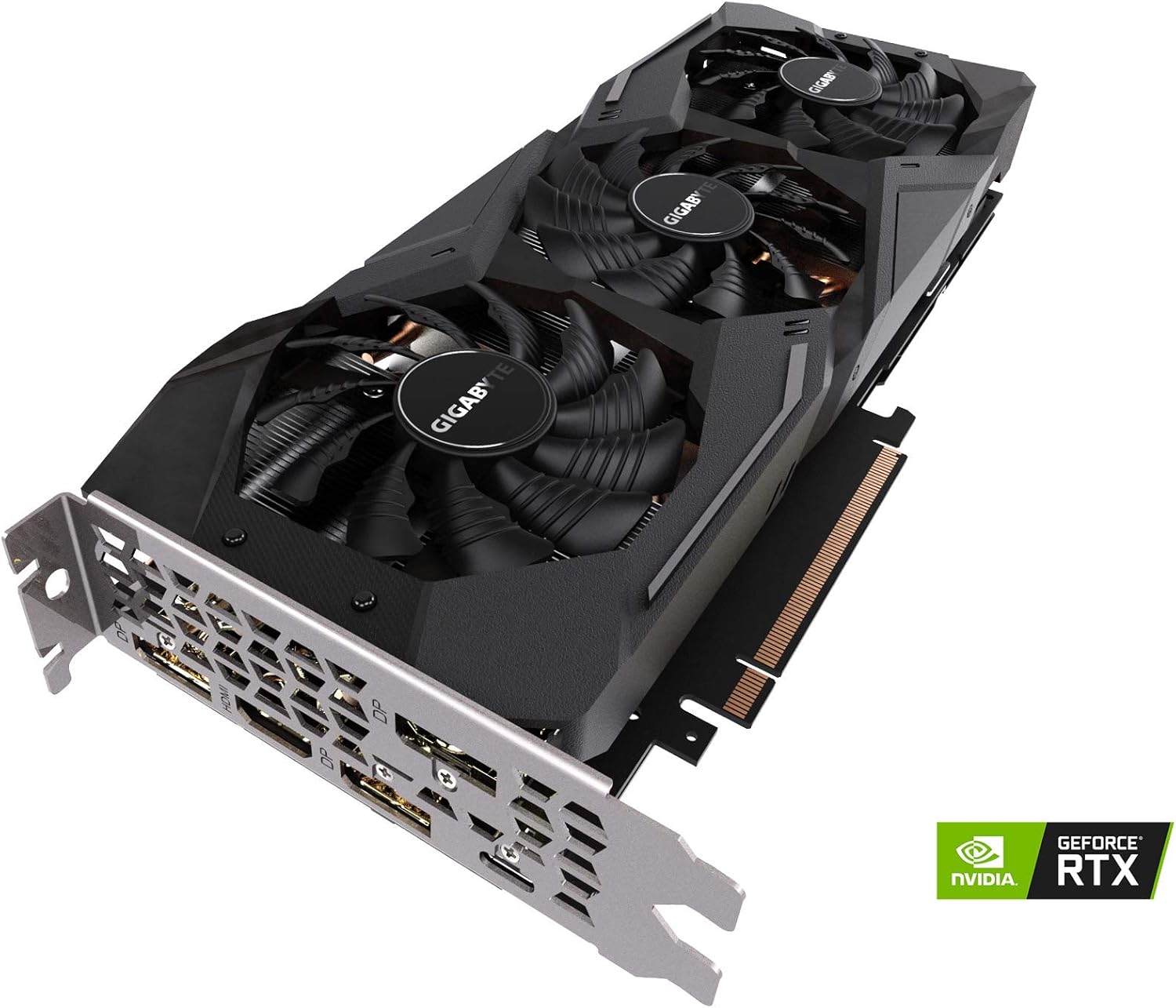 Gigabyte GeForce RTX 2080 Windforce 8G Graphics Card, 3X Windforce Fans, 8GB 256-Bit GDDR6, GV-N2080WF3-8GC Video Card