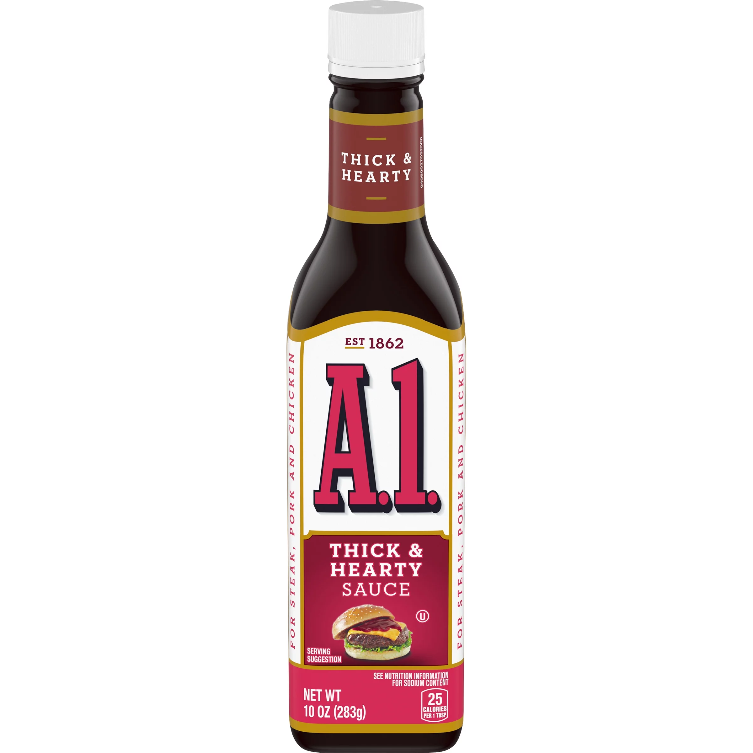 A.1. Thick & Hearty Steak Sauce, 10 oz Bottle (3-Pack)
