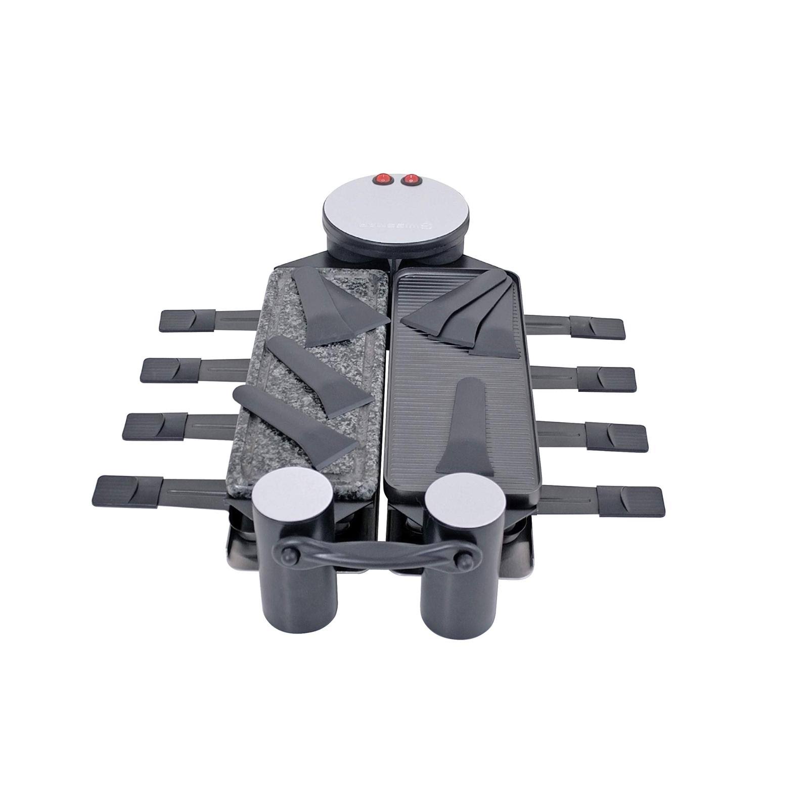 Swissmar KF-77073 Swivel 8-Person Raclette with Granite Stone and Cast Aluminum