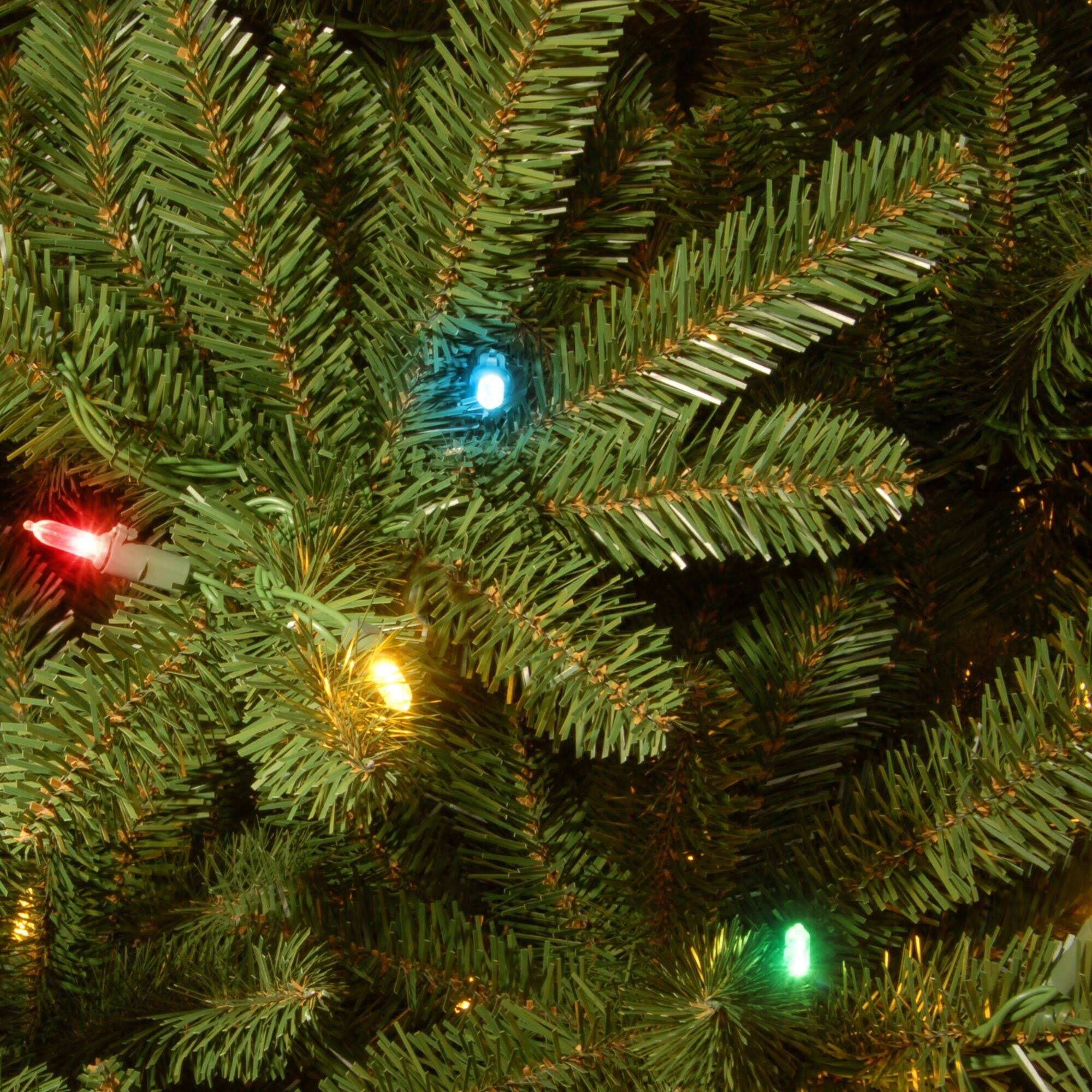 6.5& Natural Fraser Medium Fir Tree with Multi-Color Lights - 33368258