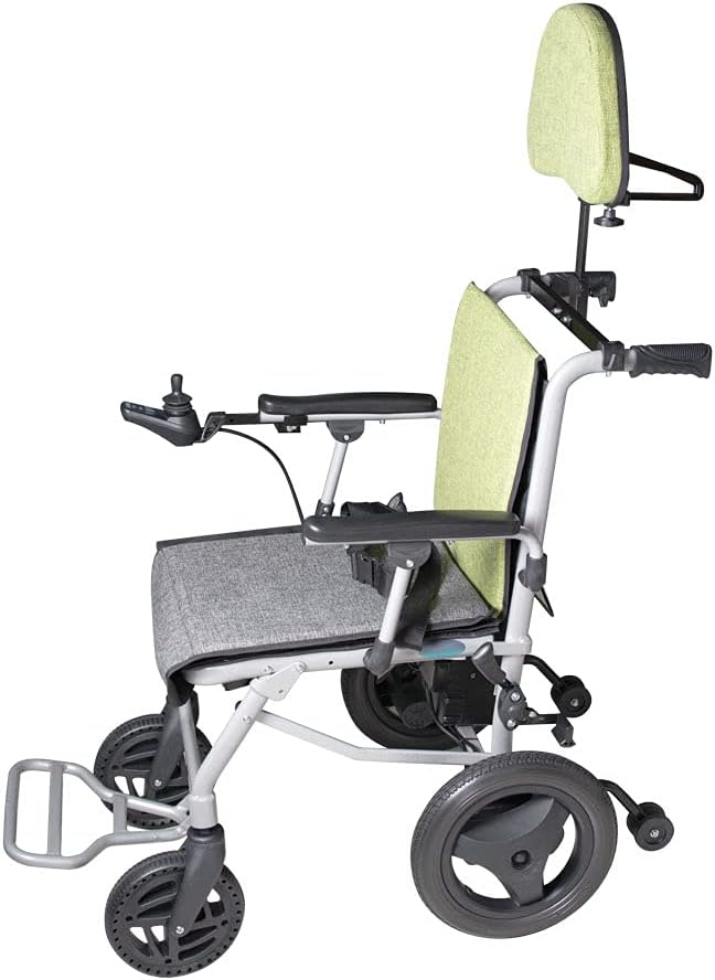 Lightweight Foldable Electric Wheelchair, Portable Folding Carry Wheelchairs, Ship from US