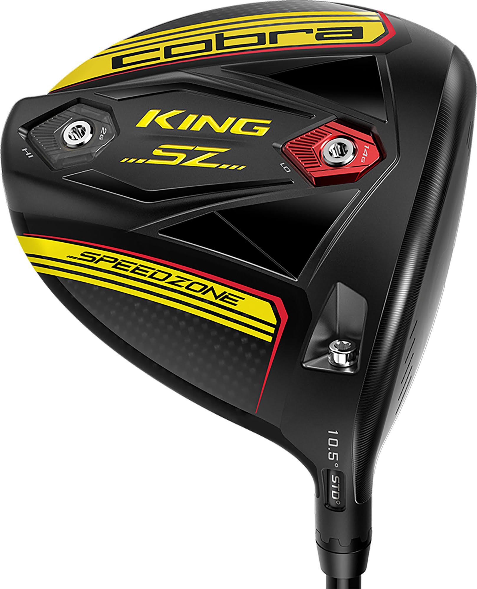 New Cobra King Speedzone Black Yellow Driver