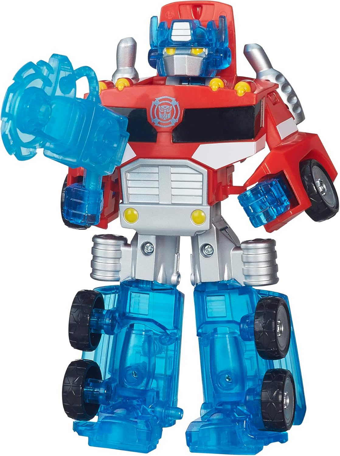 Transformers Rescue Bots Energize Optimus Prime Action Figure, 7-Inch Scale, Ages 3-7 (Amazon Exclusive)