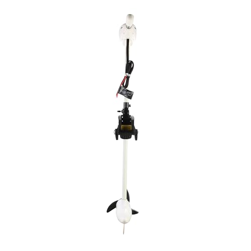Newport L-Series 62lb Thrust Transom Mounted Saltwater Electric Trolling Motor w/LED Battery Indicator (40