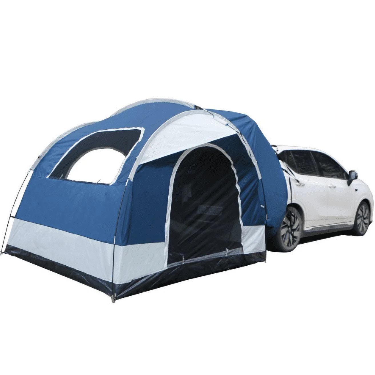SUV Tent Attachment for Camping Up to 6-8 Person Sleeping Capacity Car Tent Includes Rainfly and Storage Bag,Universal Fit, 8' W x 8' L x 7.2' H