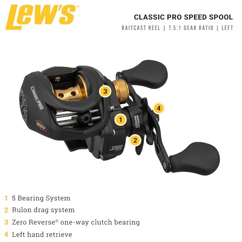 Lew's Classic Pro Speed Spool SLP Baitcast Reel