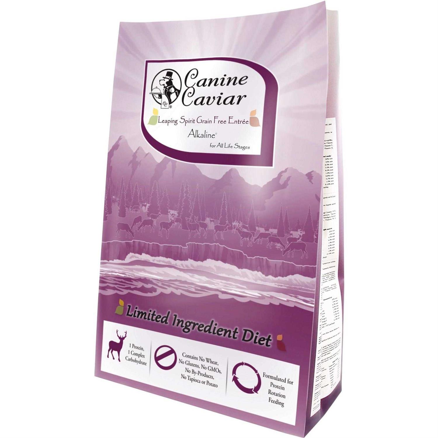 Canine Caviar Leaping Spirit Holistic Grain Free Entree Dry Dog Food - Pet Supplies online store