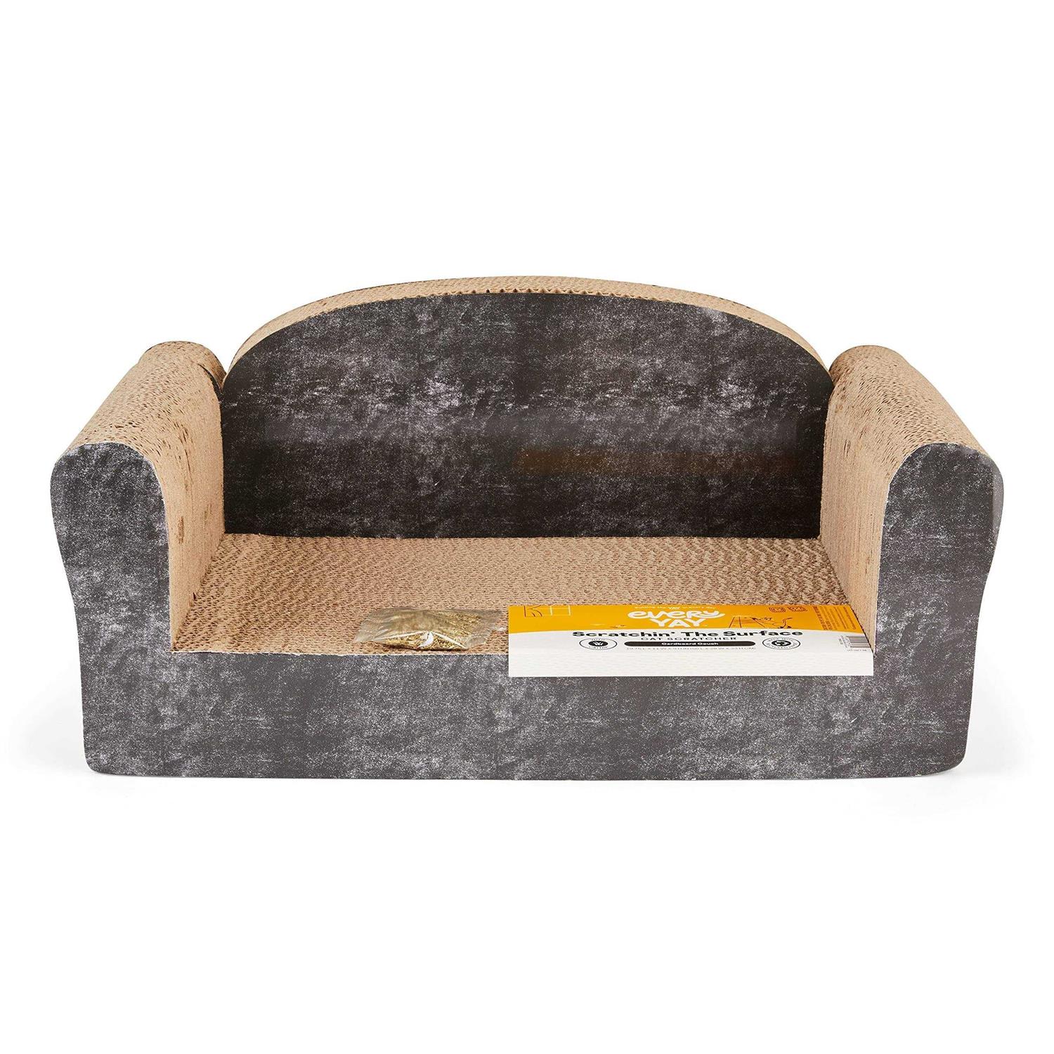 EveryYay Assorted Scratchin The Surface Cardboard Couch Cat Scratcher - Pet Supplies online store