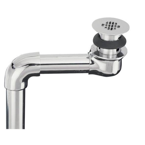 KOHLER K-7131-A-CP Offset Grid Drain, Polished Chrome