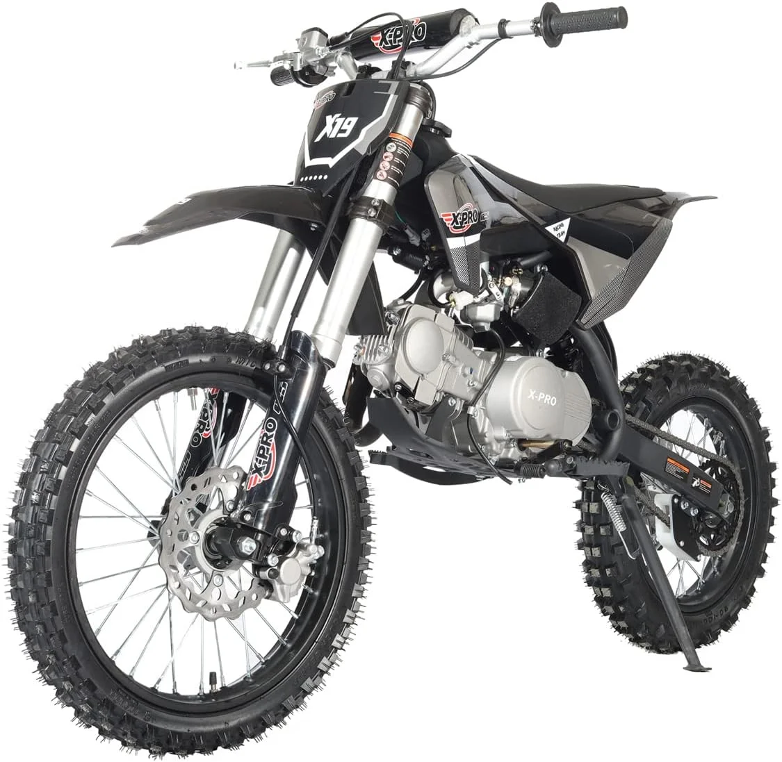X-Pro Brand New X19 125cc Dirt Bike with 4 Speed Semi-Automatic Transmission, Kick Start 17