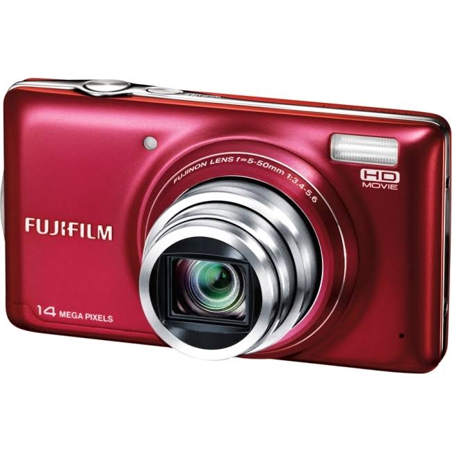 Fujifilm FinePix T350 14 Megapixel Compact Camera - Red