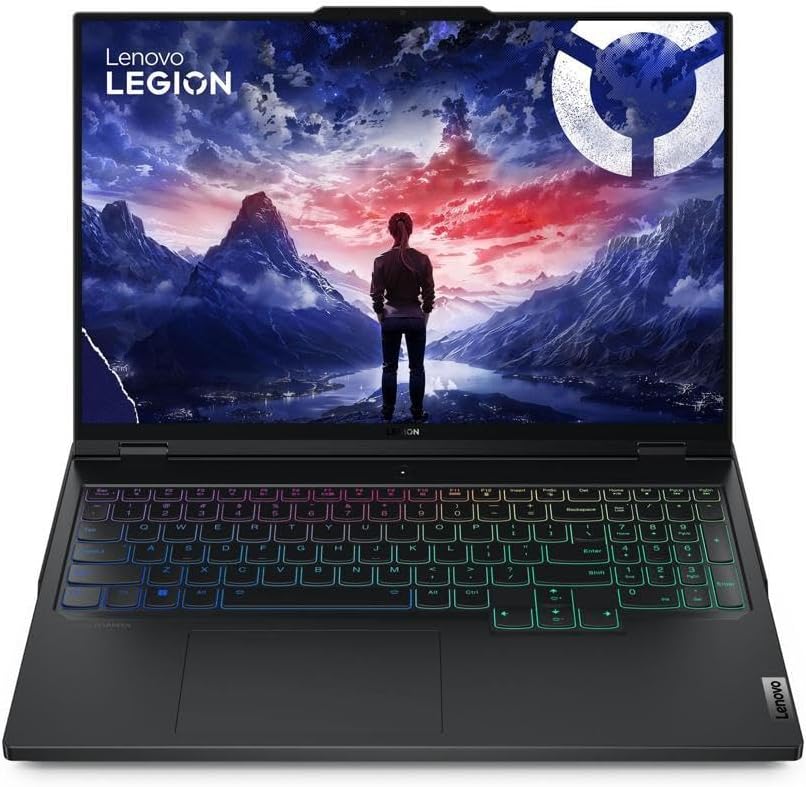 Lenovo Legion Pro 7i Gen 9 16鈥?WQXGA 240Hz Gaming Laptop, 14th Gen Intel 24-Core i9-14900HX 24-Core, NVIDIA GeForce RTX 4090 16GB GDDR6, 64GB DDR5 RAM, 4TB SSD, Per-Key RGB, Windows 11 Home, Gray