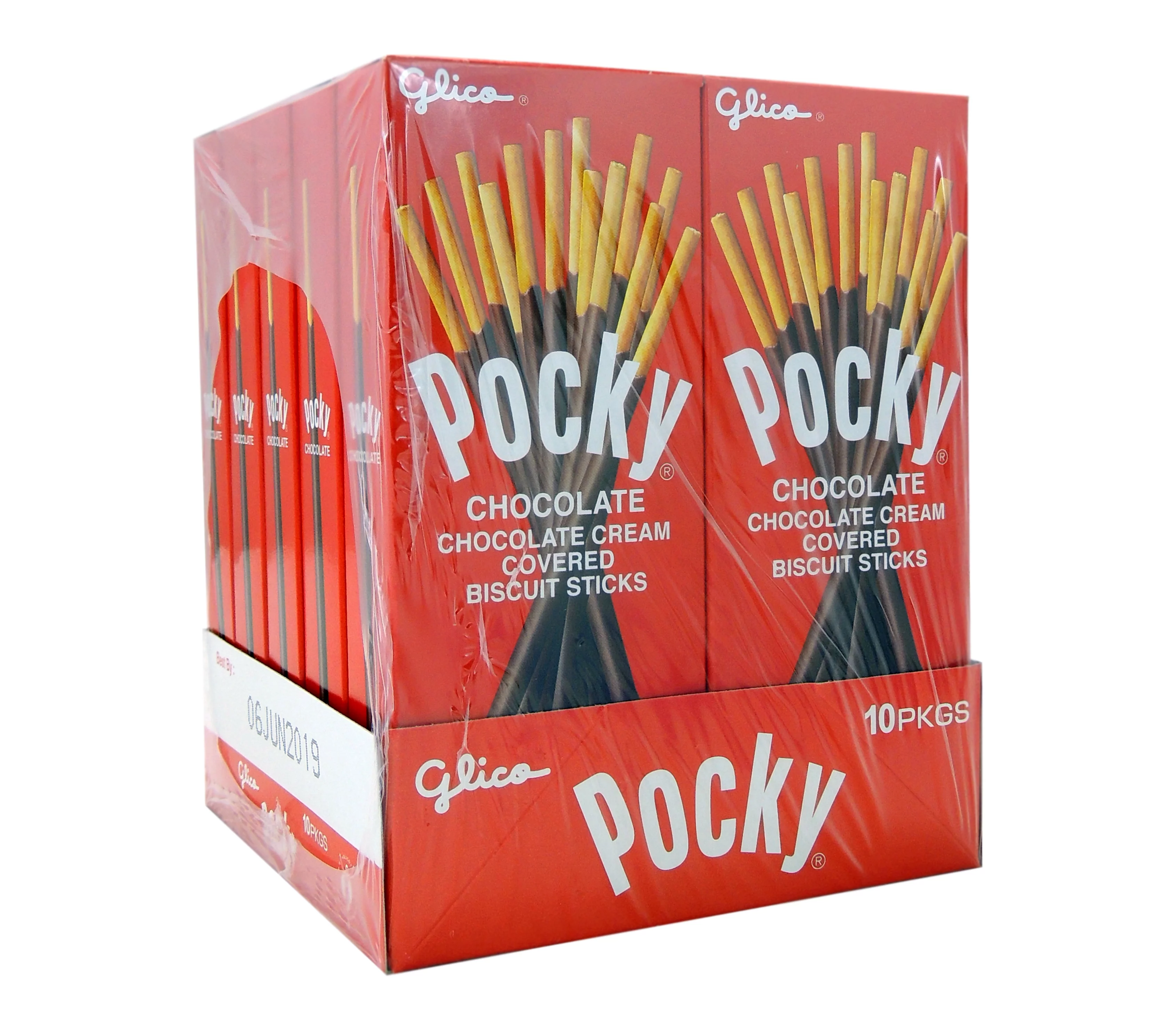 POCKY CHOCOLATE COVER BISCUIT STICK 10/1.41oz