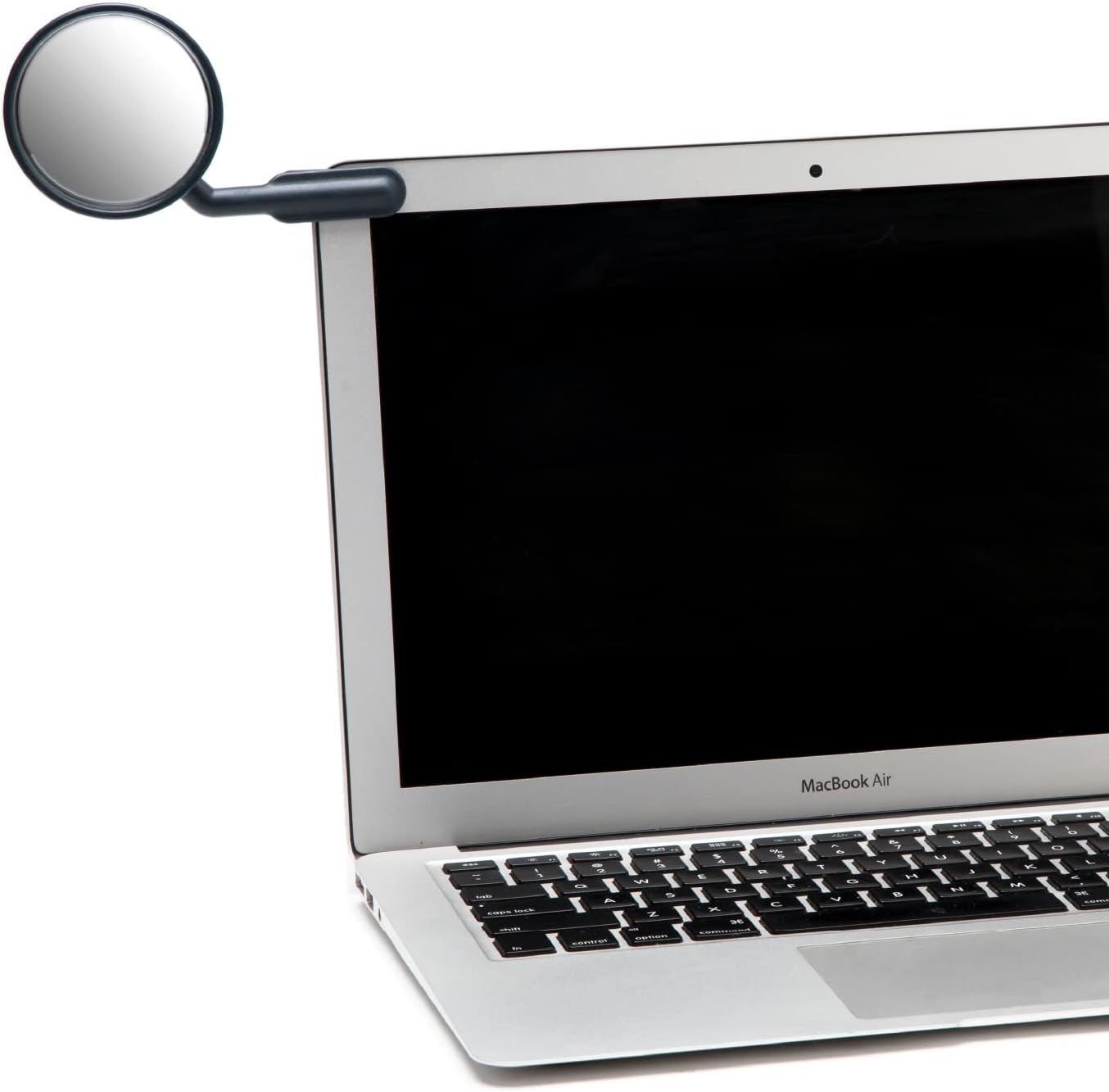 Peleg Design Watch-It - Monitor Mirror - Clip On Cubicle Mirror, Computer Rear-View Mirror, Convex Mirror for Personal Safety or Security Cabinet Desk Rear-View Monitors Blind Spot Mirror