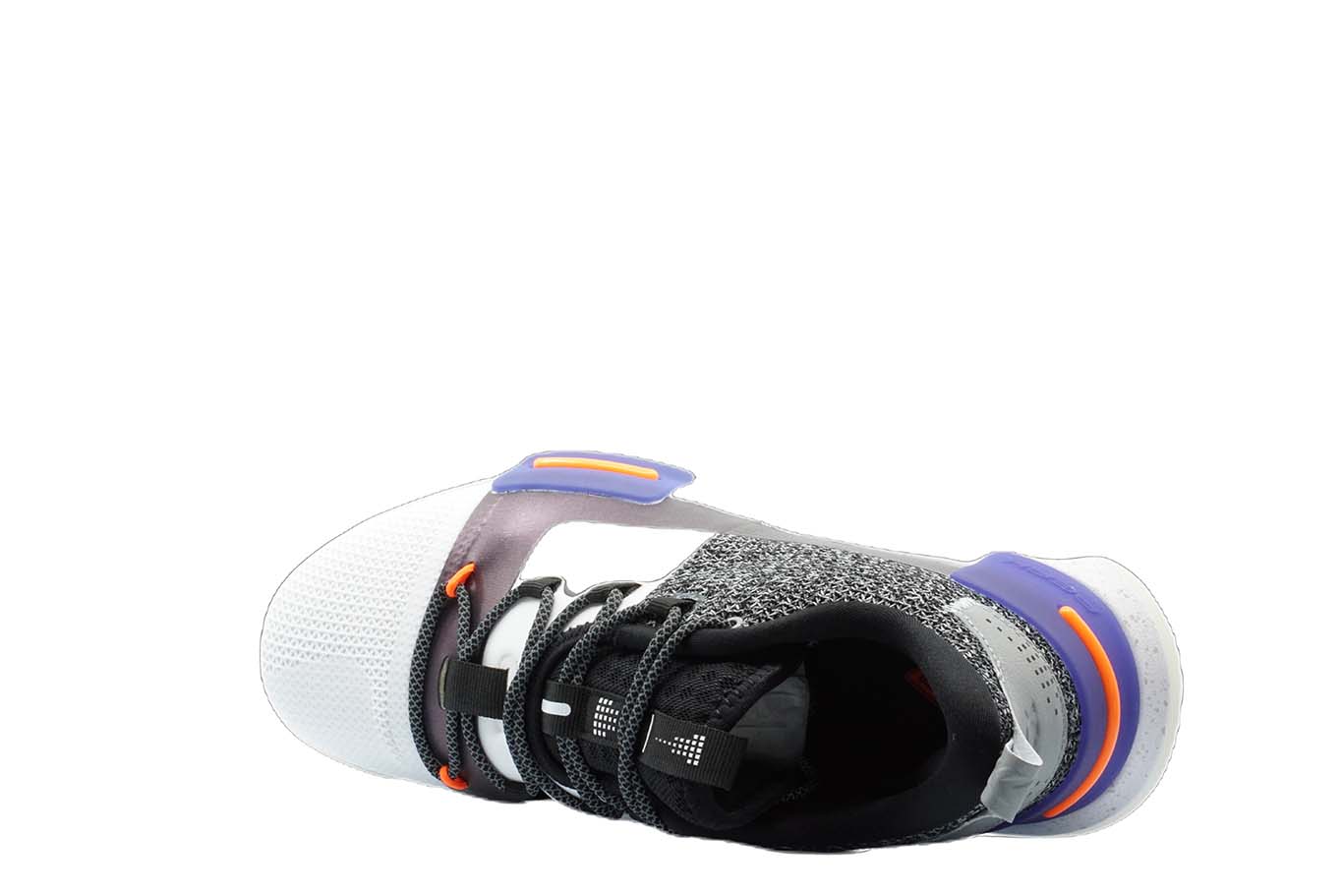 [E94451] Mens Peak Taichi Flash Lou Williams Team White Purple Basketball Shoes - 7