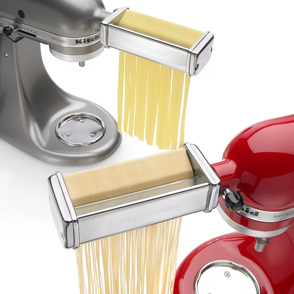 Kitchenaid KPRA Pasta Roller and cutter for Spaghetti and Fettuccine