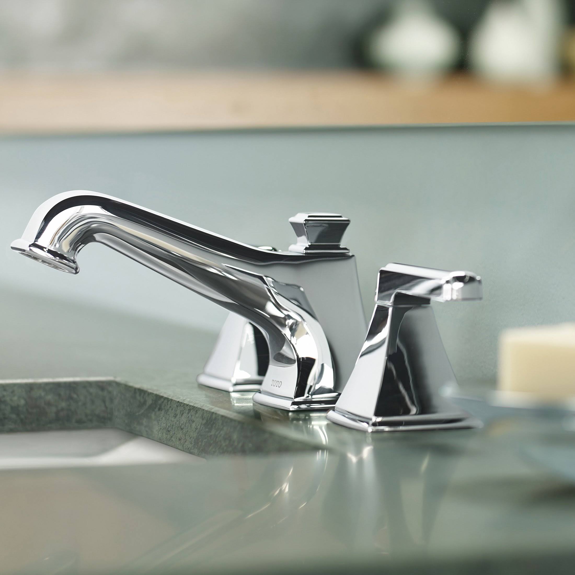 Toto TL221DD12 Connelly Widespread 1.2 GPM Bathroom Faucet - Polished Chrome