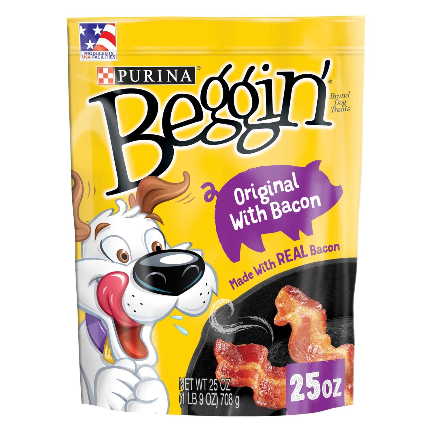Purina Beggin' Strips Bacon Flavor Dog Treats - Pet Supplies online store