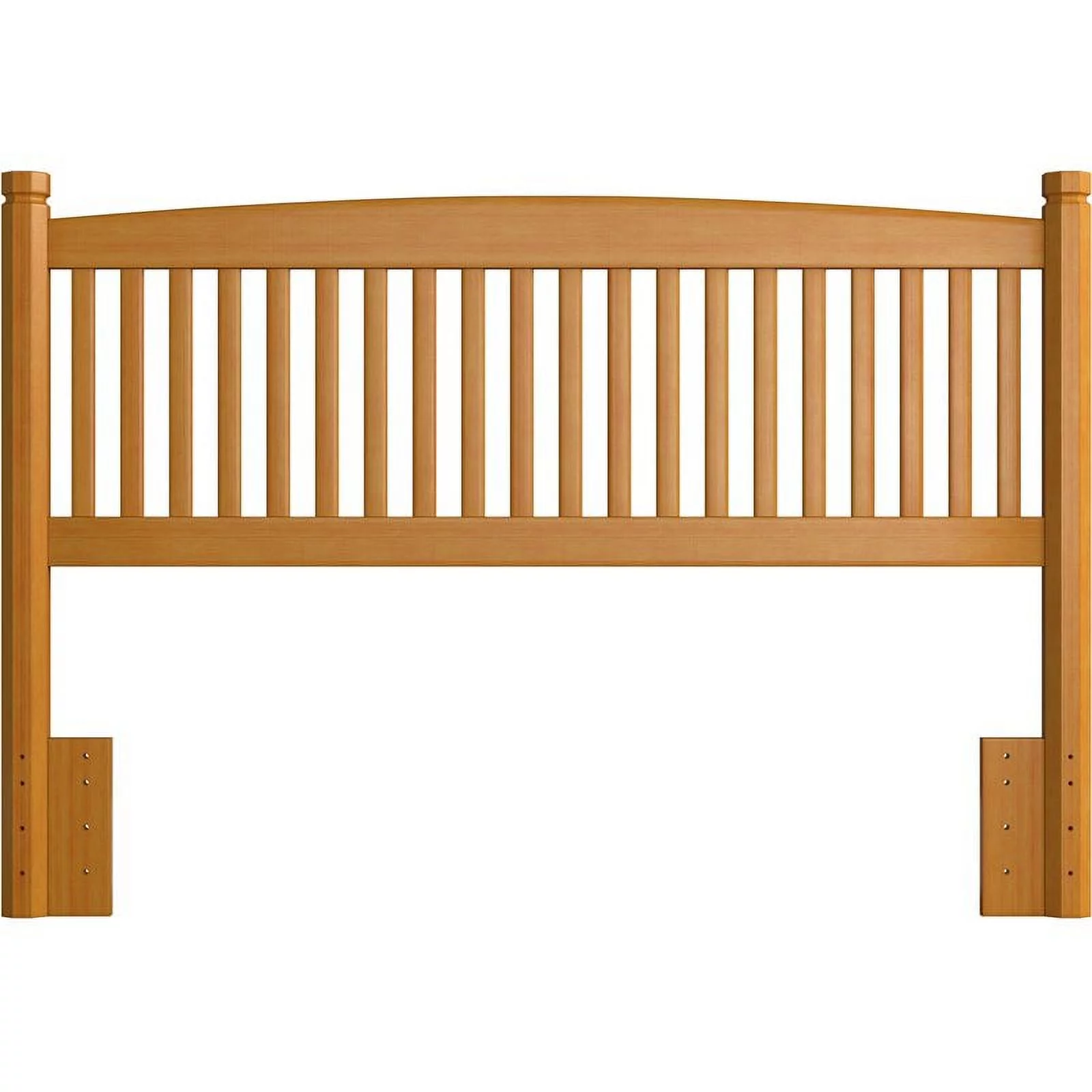 Bowery Hill Traditional Full/Queen Wood Headboard in Country Pine