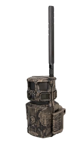 Stealth Cam Revolver 36MP Photo 1080P HD Video at 30 FPS 0.4 Sec Trigger Speed 360-Degree Panoramic View Built-in GPS Hunting Cellular Trail Camera, Verizon and AT&T