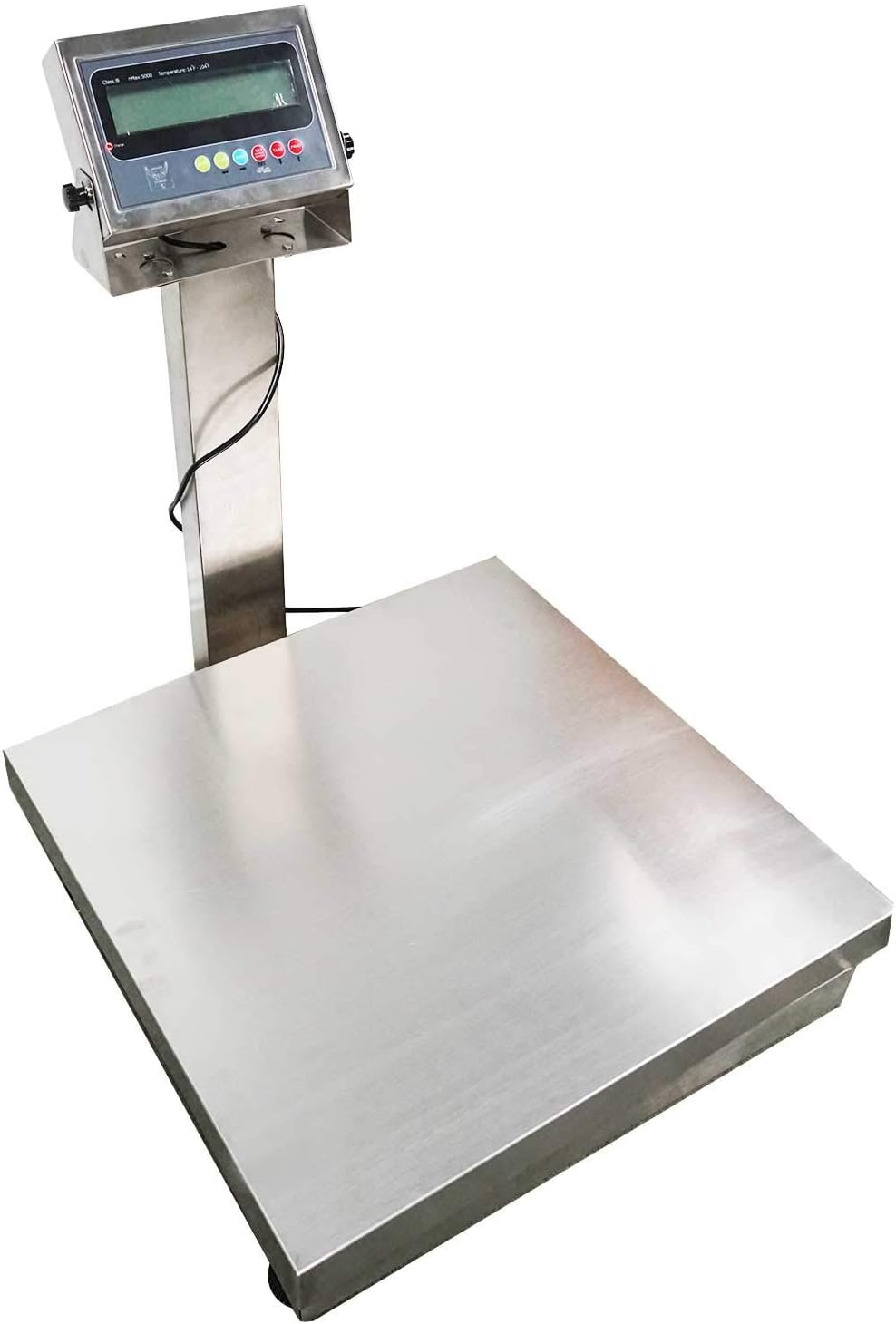 PEC Scales Recycling 304 Stainless Steel Bench Scale/Shipping Scale, NTEP Legal for Trade (18 x 18)