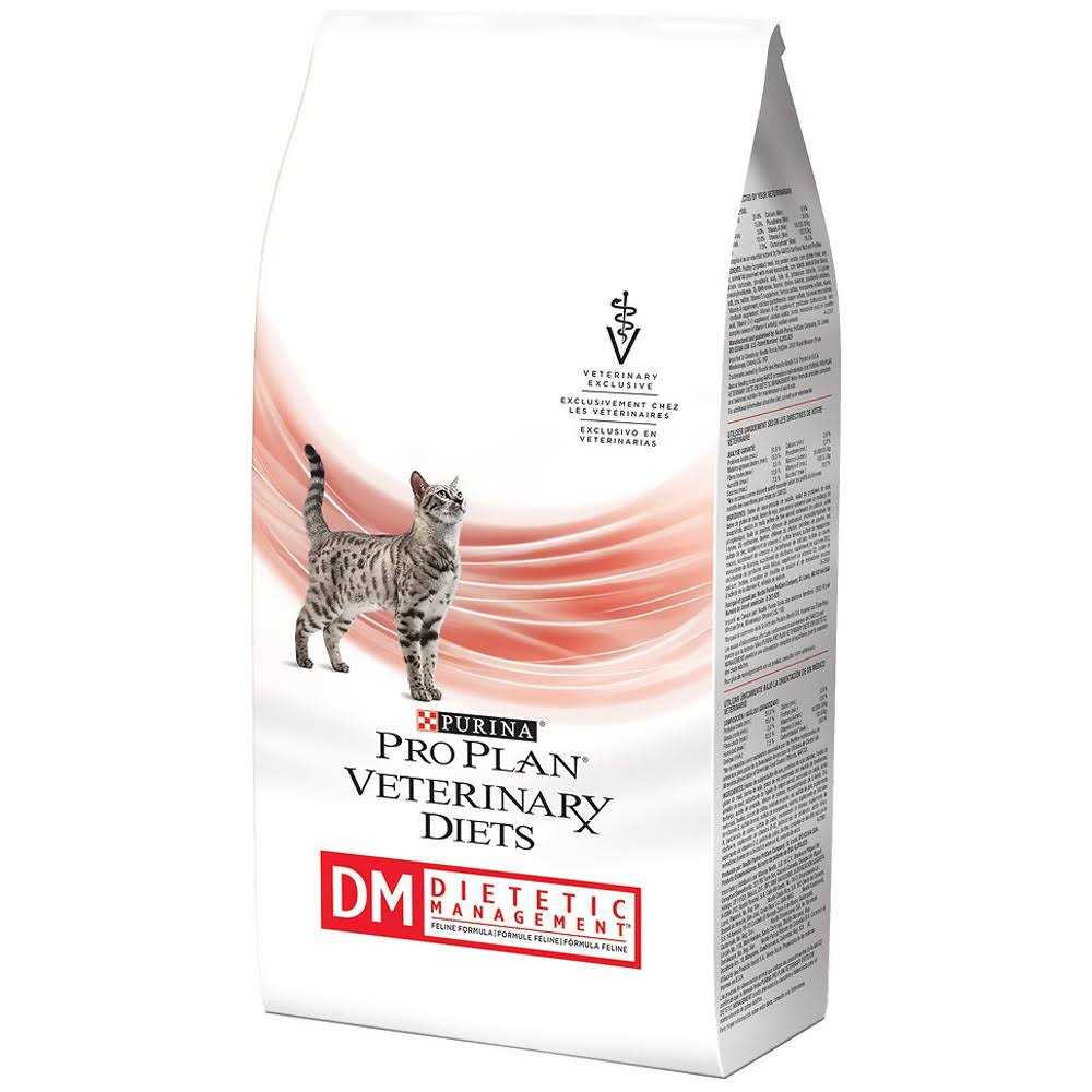 Purina Pro Plan Veterinary Diets DM Dietetic Management Feline Dry Food - Pet Supplies online store